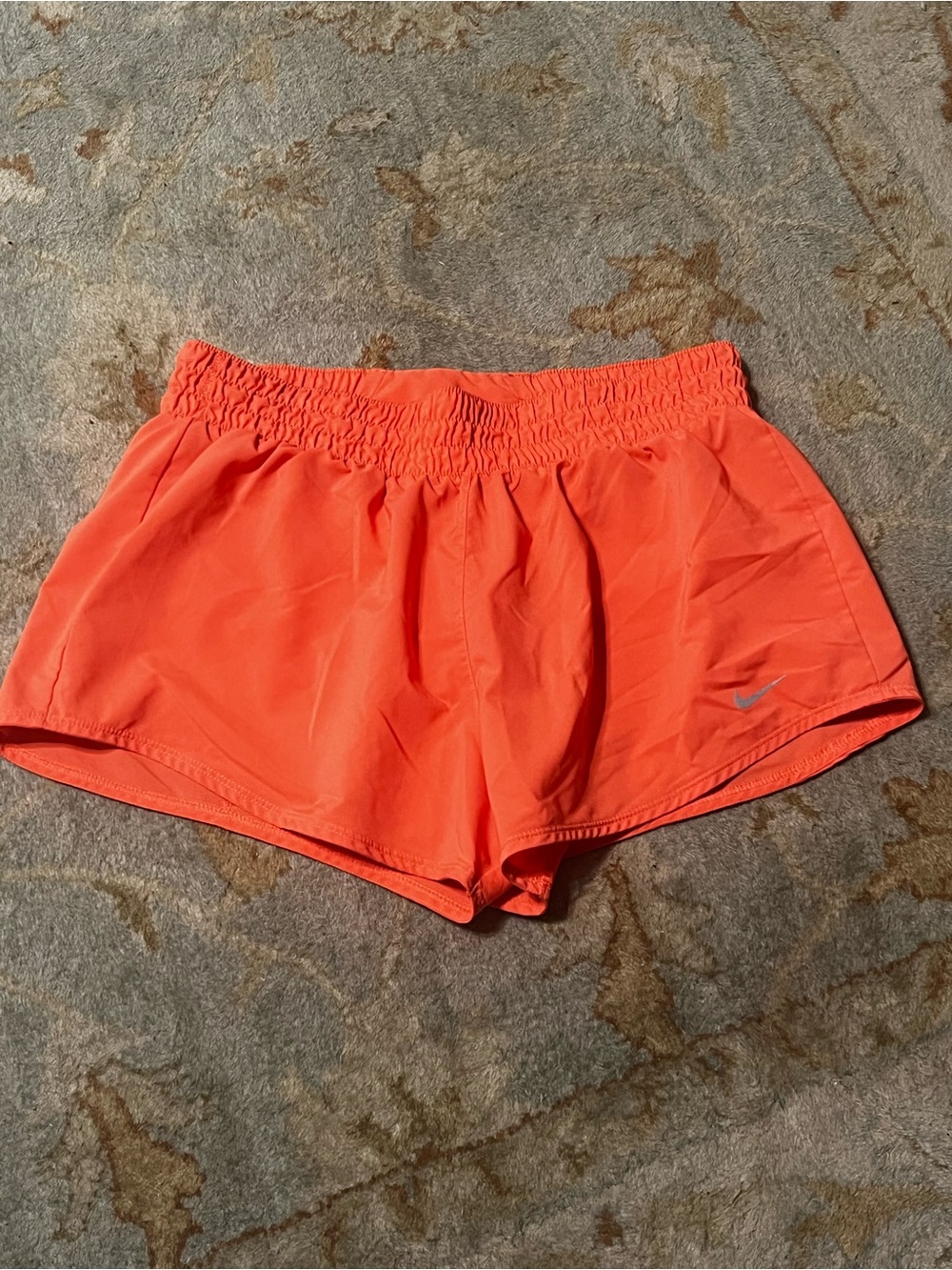 Nike Women’s Orange Athletic Running Shorts